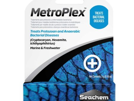 Seachem Laboratories MetroPlex Parasitic and Bacterial Treatment 1ea 0.2 oz. Online now