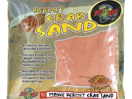 Zoo Med Hermit Crab Sand Mauve 1ea 2 lb Discount