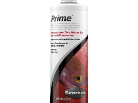 Seachem Laboratories Prime Ammonia Detoxifier 1ea 500Ml 16.9 oz. Online Sale