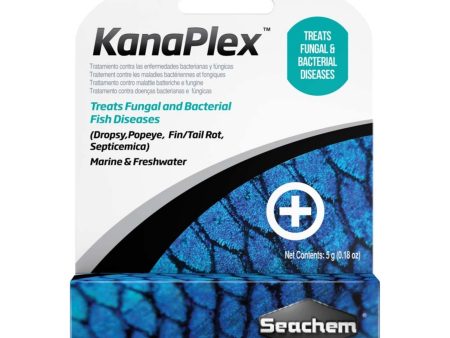 Seachem Laboratories KanaPlex Fungal and Bacterial Treatment 1ea 0.2 oz. For Cheap