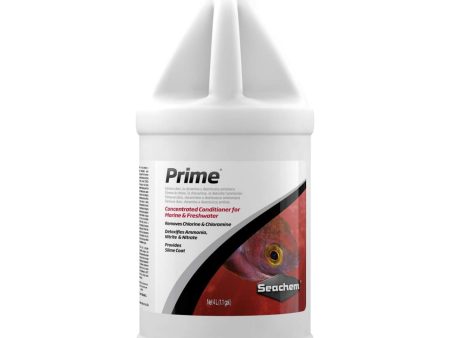 Seachem Laboratories Prime Ammonia Detoxifier 1ea 4L 1 gal Online now