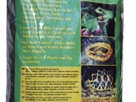 Zoo Med Forest Floor Natural Cypress Mulch Bedding Substrate Brown 1ea 24 qt Supply