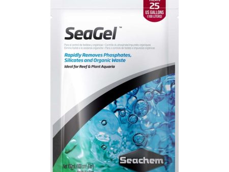 Seachem Laboratories SeaGel Phosphate, Silicate, and Organic Waster Remover 1ea 100 ml Fashion