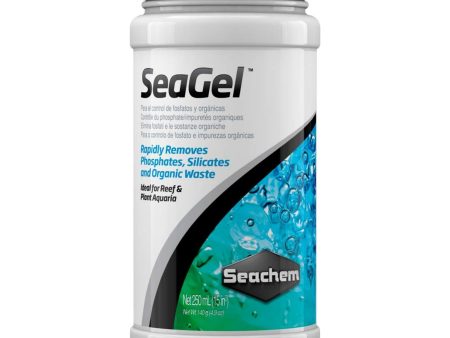 Seachem Laboratories SeaGel Phosphate, Silicate, and Organic Waster Remover 1ea 250 ml For Cheap