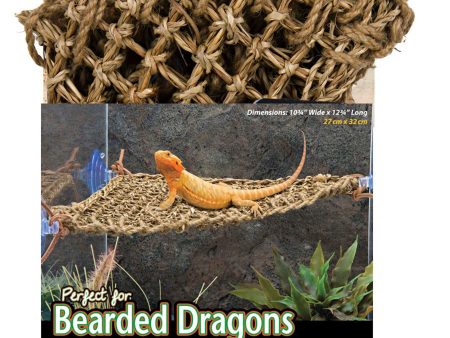 Penn-Plax Corner Lizard Lounger Climbing & Resting Mat Brown 1ea 15In X 8 in, SM Online Hot Sale