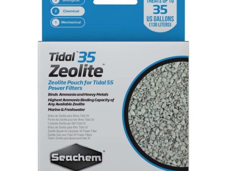 Seachem Laboratories Tidal Zeolite Ammonia and Heavy Metals Binding Media 1ea 120 ml on Sale