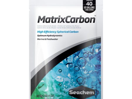 Seachem Laboratories MatrixCarbon Activated Carbon Media 1ea 100 ml Online Sale