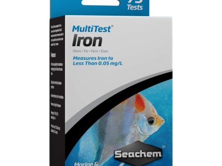 Seachem Laboratories MultiTest Iron Test Kit 1ea Cheap