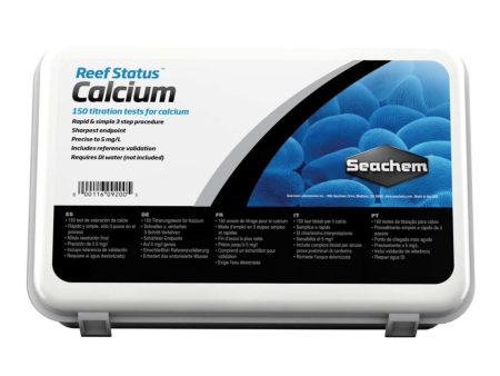 Seachem Laboratories Reef Status Calcium Test Kit 1ea Discount