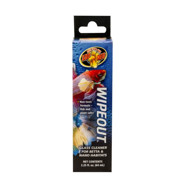 Zoo Med WipeOut Terrarium & Aquarium Glass Cleaner 1ea 2.25oz. Online Hot Sale