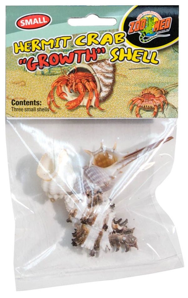 Zoo Med Hermit Crab Growth Shell Assorted 1ea SM, 3 pk Online Sale