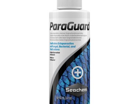 Seachem Laboratories ParaGuard Aldehyde Parasite Control 1ea 3.4 fl. oz. Hot on Sale