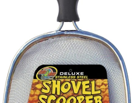 Zoo Med Deluxe Shovel Scooper Black, Silver 1ea Online