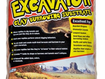 Zoo Med Excavator Clay Burrowing Substrate Brown 1ea 10 lb on Sale