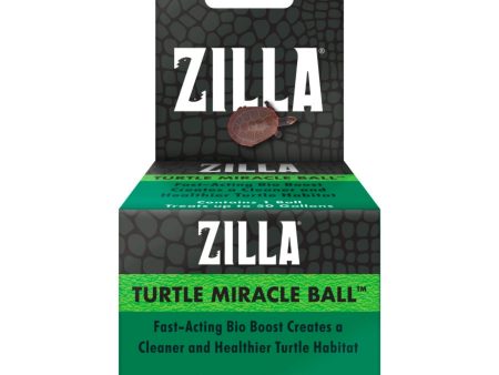 Zilla Turtle Miracle Ball 1ea 4 ct Discount