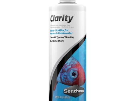 Seachem Laboratories Clarity Ultimate Water Clarifier 1ea 500Ml 16.9 oz. Hot on Sale