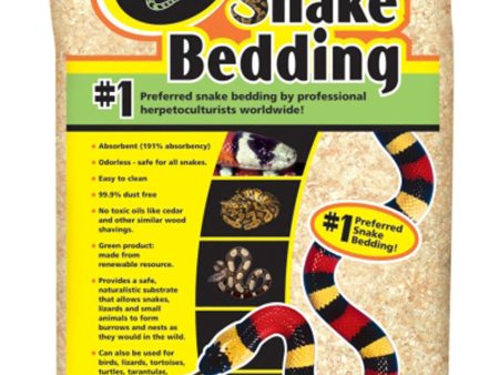 Zoo Med Aspen Snake Bedding Tan 1ea 8 qt Online Hot Sale