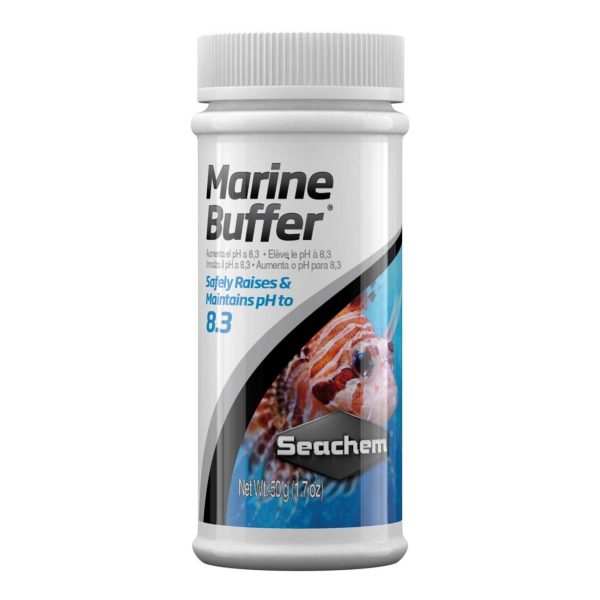 Seachem Laboratories Marine Buffer Saltwater Aquarium Water Treatment 1ea 1.8 oz. Cheap