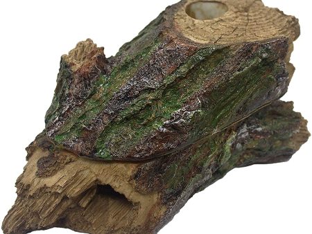 Komodo Forest Den Reptile Hideout Brown, Green 1ea One Size For Sale