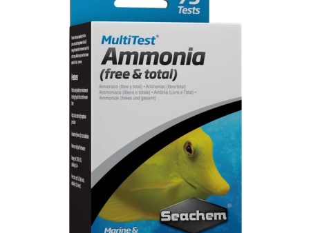 Seachem Laboratories MultiTest Ammonia Test Kit 1ea For Cheap