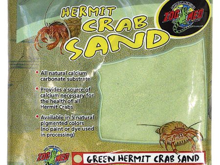 Zoo Med Hermit Crab Sand Green 1ea 2 lb For Cheap