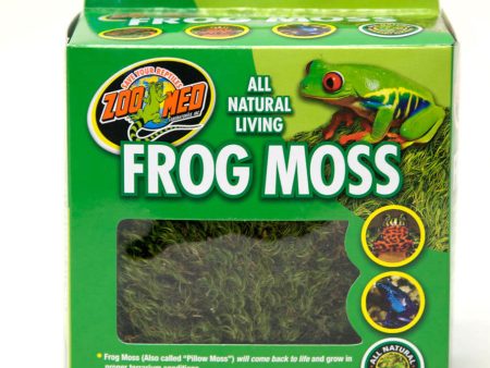 Zoo Med Frog Moss Substrate Green 1ea 80 Cu. In Fashion