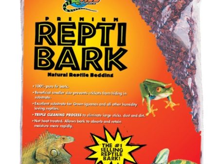 Zoo Med Premium ReptiBark Bedding Substrate Brown 1ea 4 qt For Cheap