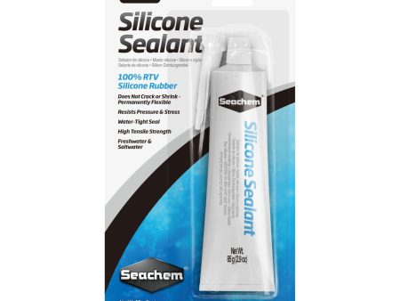 Seachem Laboratories Silicone Sealant and Adhesive Black, 1ea 3 oz. Sale