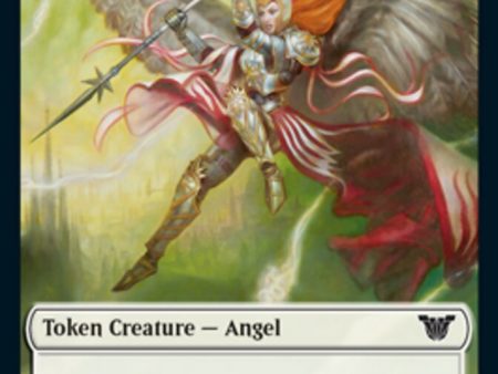 Angel    Elephant Double-Sided Token [Kamigawa: Neon Dynasty Commander Tokens] For Discount