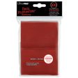 Acc - Sleeve Red Plain Std 100ct Cheap