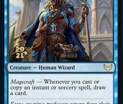 Archmage Emeritus [Strixhaven: School of Mages Prerelease Promos] For Cheap