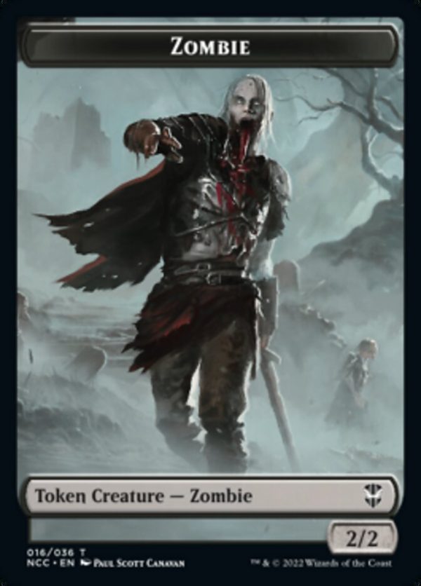 Zombie    Goat Double-Sided Token [Streets of New Capenna Commander Tokens] on Sale