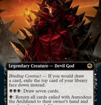 Asmodeus the Archfiend (Extended Art) [Dungeons & Dragons: Adventures in the Forgotten Realms] Cheap