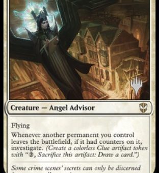 Angelic Sleuth (Promo Pack) [Streets of New Capenna Commander Promos] on Sale