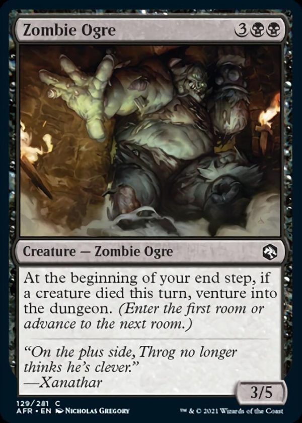 Zombie Ogre [Dungeons & Dragons: Adventures in the Forgotten Realms] Supply