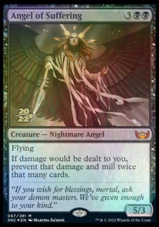 Angel of Suffering [Streets of New Capenna Prerelease Promos] Supply