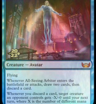 All-Seeing Arbiter [Streets of New Capenna Prerelease Promos] Discount