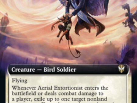 Aerial Extortionist (Extended Art) [Streets of New Capenna Commander] on Sale