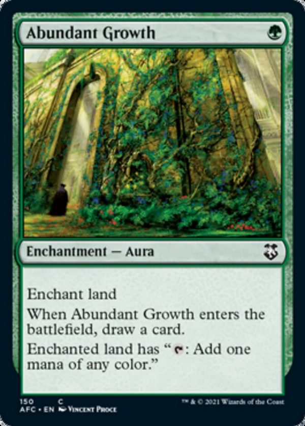 Abundant Growth [Dungeons & Dragons: Adventures in the Forgotten Realms Commander] Supply