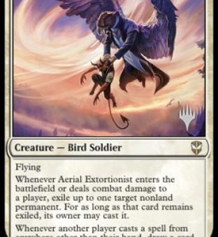 Aerial Extortionist (Promo Pack) [Streets of New Capenna Commander Promos] Sale