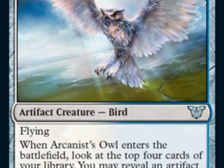 Arcanist s Owl [Kamigawa: Neon Dynasty Commander] Online now