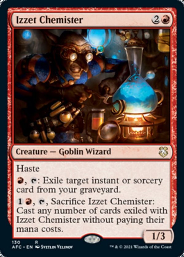 Izzet Chemister [Dungeons & Dragons: Adventures in the Forgotten Realms Commander] Online