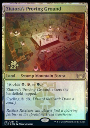 Ziatora s Proving Ground [Streets of New Capenna Prerelease Promos] Online now