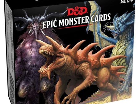 D&D Spellbook Monster Cards: Epic Monsters Online now