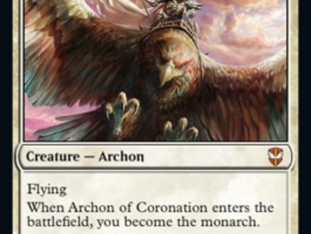 Archon of Coronation [Streets of New Capenna Commander] Online