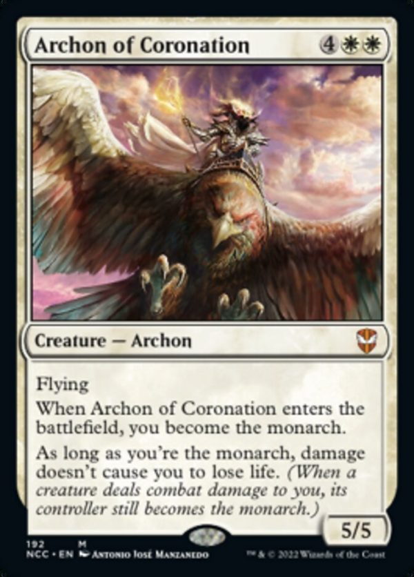 Archon of Coronation [Streets of New Capenna Commander] Online