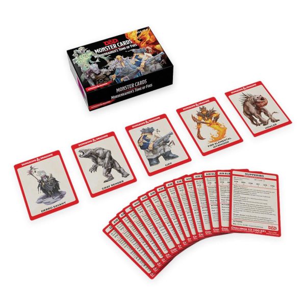 D&D Spellbook Monster Cards: Mordenkainen s Tome of Foes For Sale