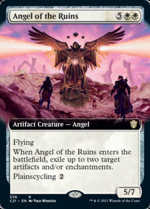 Angel of the Ruins (Extended Art) [Commander 2021] Online Sale