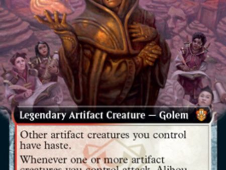 Alibou, Ancient Witness (Extended Art) [Commander 2021] on Sale