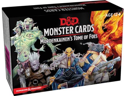 D&D Spellbook Monster Cards: Mordenkainen s Tome of Foes For Sale